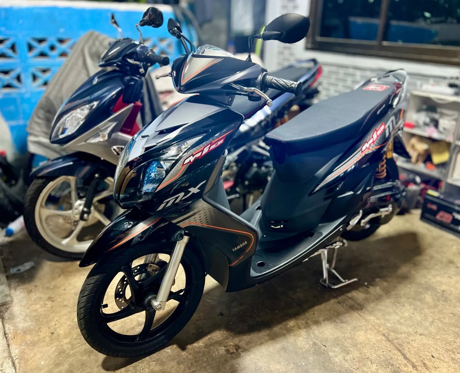 Mio mx 2010 รถแต่ง Yamaha Mio